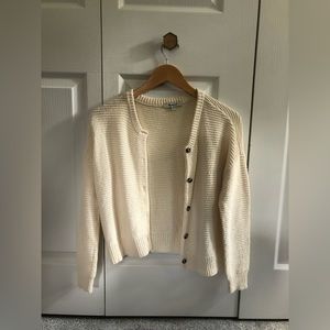 Madewell Deville Cardigan in Cloud Lining